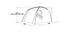 Easy Camp Fairfields Drive Away Awning (2022) -Camping Discounter 120375 Fairfields DrawingPerspective2