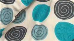 Outwell Circles Kids Navy Sleeping Bag -Camping Discounter 230268 Circles Kids Navy Feature photo 2