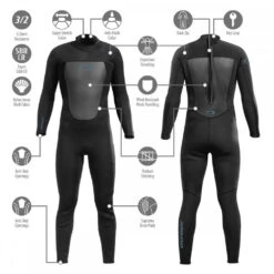 Osprey Origin 3mm Full Length Wetsuit -Camping Discounter 3 4 35