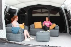 Outdoor Revolution Airedale 7.0SE Air Tent (2023) Including Footprint & Lounge Liner -Camping Discounter 6 7 1