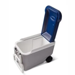 Igloo Maxcold 40 Roller Cool Box - Grey / Blue -Camping Discounter 7 00034687 o2