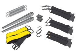 Unica, Universal Tie Down Set - HABA