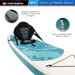 M.Y 10ft 6in Paddle Board Package With Kayak Seat -Camping Discounter 773 2924