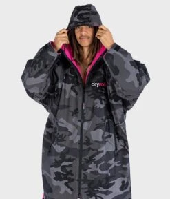 Dryrobe Advance Long Sleeve Black Camouflage Pink - RECYCLED -Camping Discounter Black Camo Pink 2 2024x2024 2e5df990 5527 4341 afd9 7fa86771b542