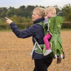 LittleLife Adventurer S2 Child Carrier - Green -Camping Discounter L10593 adventurer S2 child carrier lifestyle 1