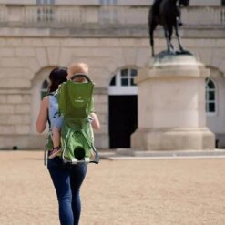 LittleLife Adventurer S2 Child Carrier - Green -Camping Discounter L10593 adventurer S2 child carrier lifestyle 2