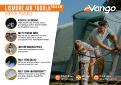 Vango Lismore Air 700DLX Tent Package -Camping Discounter Lismore Air 700DLX Package2