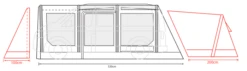 Outdoor Revolution Movelite T4E PC LOW Drive Away Awning -Camping Discounter MoveliteT4E2