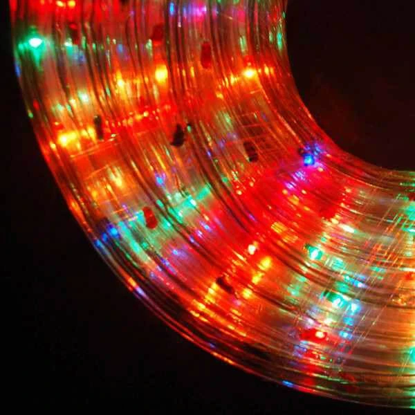 10m Multi Coloured Rope Light 2 10m Multi Coloured Rope Light - Image 2