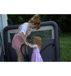 Vango AirBeam Modular Windbreak Additional Section -Camping Discounter airbeam modular windbreak additional section 2