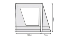 Outdoor Revolution Airedale 7SE And 9SE Front Porch Extension -Camping Discounter airedale 7se 9se front porch extension floorplan 1