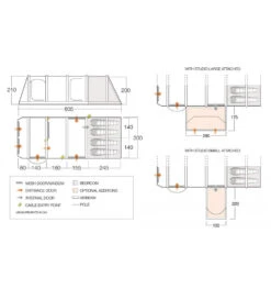 Vango Anantara IV Air 450XL Tent -Camping Discounter anantara iv air 450xl 1