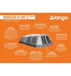 Vango Anantara IV Air TC 650XL Tent -Camping Discounter anantara iv air tc 650xl 3