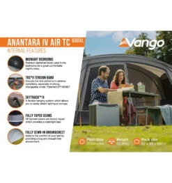 Vango Anantara IV Air TC 650XL Tent -Camping Discounter anantara iv air tc 650xl 9