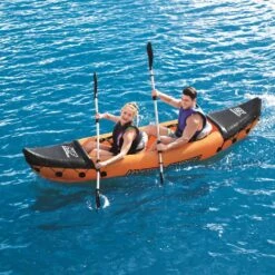 Bestway Hydro-Force Lite-Rapid X2 Kayak 8 Bestway Hydro-Force Lite-Rapid X2 Kayak -Camping Discounter bestway hydro force lite rapid x2 65077 inflatable kayak canoe 2 person 3