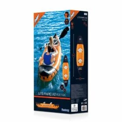 Bestway Hydro-Force Lite-Rapid X2 Kayak 9 Bestway Hydro-Force Lite-Rapid X2 Kayak -Camping Discounter bestway hydro force lite rapid x2 65077 inflatable kayak canoe 2 person 4