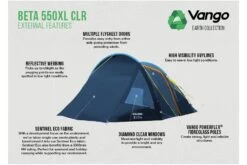 Vango Beta 550XL CLR XL Tent -Camping Discounter beta 550xl clr 1