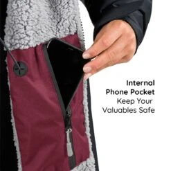 Osprey Unisex Changing Robe Maroon -Camping Discounter callout 4 6