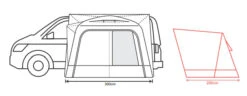 Outdoor Revolution Cayman Air High 255cm - 305cm Drive Away Awning -Camping Discounter cayman air 3 079a30f0 80eb 456f 87fa 0939fcc54448