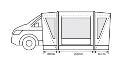Outdoor Revolution Cayman Combo Low Air Drive-away Awning 2021 Model 10 Outdoor Revolution Cayman Combo Low Air Drive-away Awning 2021 Model -Camping Discounter cayman combo 3