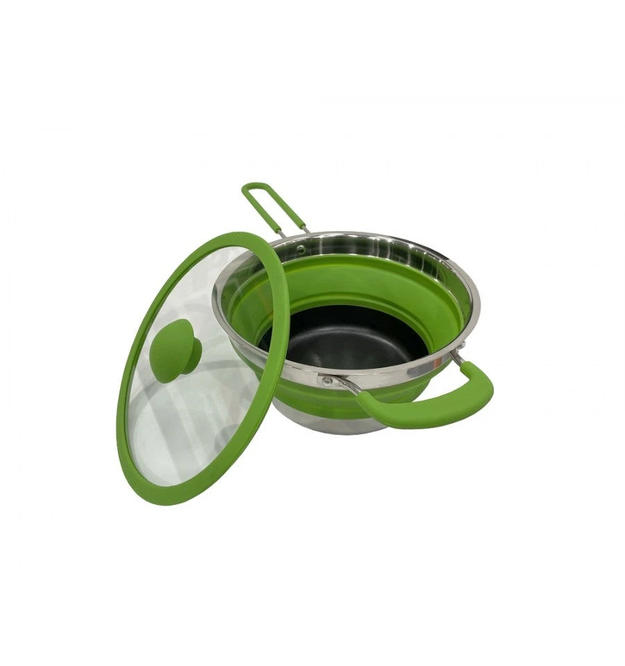 Vango Cuisine 1.5L Non-Stick Pot - Herbal 2 Vango Cuisine 1.5L Non-Stick Pot - Herbal - Image 2