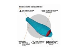 Vango Nitestar Alpha 150 Sleeping Bag - Lagoon -Camping Discounter nitestar alpha 150 10