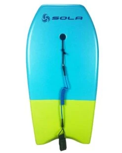 Sola Revolver BodyBoard 37" -Camping Discounter sola revolver bodyboards colour blue lime blue 10881 p