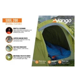 Vango Soul 200 Tent -Camping Discounter soul 200 3