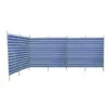 Blue Diamond Traditional 5 Pole Navy Stripe Windbreak