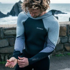 Osprey Mens Zero 5mm Winter Full Length Wetsuit -Camping Discounter ws1033 1042 zero mens 5mm grey lifestyle 1