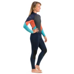 Osprey Zero 5mm Women's Full Length Wetsuit -Coral -Camping Discounter ws1268 1275 zero womens 5mm coral 8